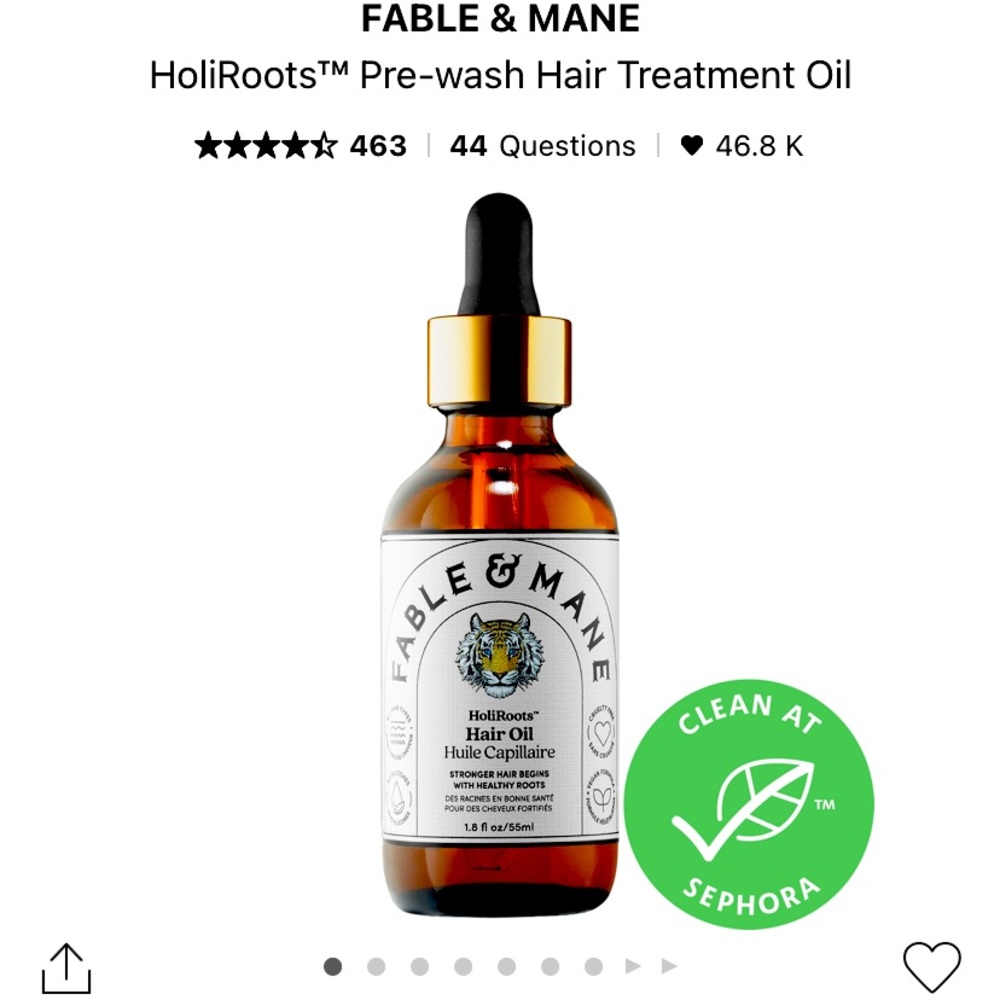 Fable and Mane Hair Oil